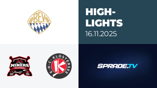 16.11.2025 - Highlights - Peißenberg Miners vs. EHC Klostersee