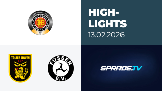 13.02.2026 - Highlights - Tölzer Löwen vs. EV Füssen