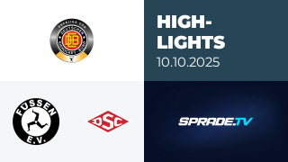 10.10.2025 - Highlights - EV Füssen vs. Deggendorfer SC