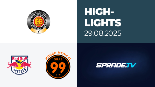 29.08.2025 - Highlights - EHC Red Bull München vs. Moser Medical Graz99ers