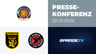 20.01.2026 - Pressekonferenz - Tölzer Löwen vs. EHF Passau Black Hawks