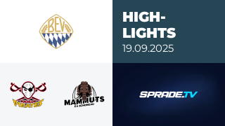19.09.2025 - Highlights - ESV Buchloe vs. Schongau Mammuts