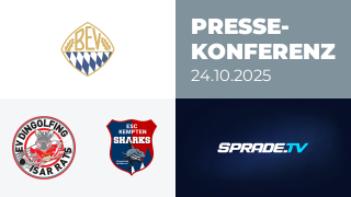 24.10.2025 - Pressekonferenz - EV Dingolfing vs. ESC Kempten