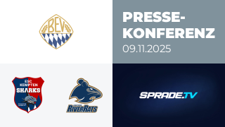 09.11.2025 - Pressekonferenz - ESC Kempten vs. ESC Riverrats Geretsried