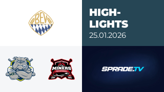25.01.2026 - Highlights - Schweinfurt Mighty Dogs vs. Peißenberg Miners