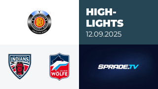 12.09.2025 - Highlights - Hannover Indians vs. Selber Wölfe