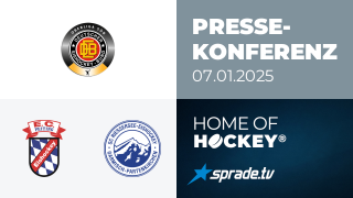 07.01.2025 - Pressekonferenz - EC Peiting vs. SC Riessersee