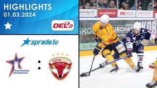 01.03.2024 - Highlights - Ravensburg Towerstars vs. Lausitzer Füchse