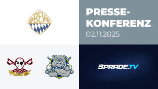 02.11.2025 - Pressekonferenz - ESV Buchloe vs. Schweinfurt Mighty Dogs
