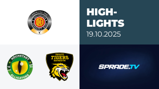 19.10.2025 - Highlights - Höchstadt Alligators vs. onesto Tigers Bayreuth