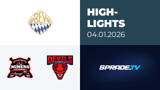 04.01.2026 - Highlights - Peißenberg Miners vs. Devils Ulm/Neu-Ulm