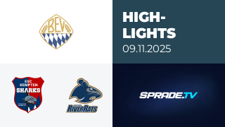 09.11.2025 - Highlights - ESC Kempten vs. ESC Riverrats Geretsried