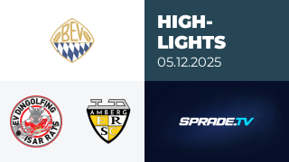 05.12.2025 - Highlights - EV Dingolfing vs. ERSC Amberg