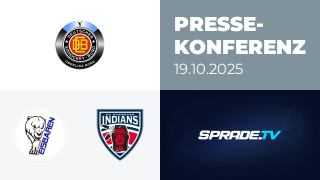 19.10.2025 - Pressekonferenz - Hammer Eisbären vs. Hannover Indians