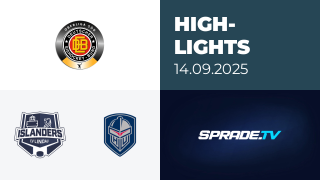 14.09.2025 - Highlights - EV Lindau Islanders vs. Hockey Unterland