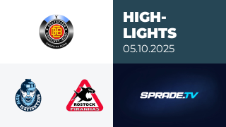 05.10.2025 - Highlights - KSW IceFighters Leipzig vs. Rostock Piranhas