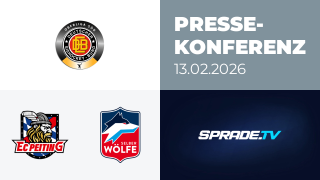 13.02.2026 - Pressekonferenz - EC Peiting vs. Selber Wölfe