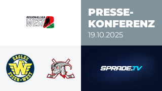 19.10.2025 - Pressekonferenz - Eagles Essen-West vs. Ratinger Ice Aliens
