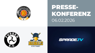 06.02.2026 - Pressekonferenz - EV Füssen vs. Stuttgart Rebels