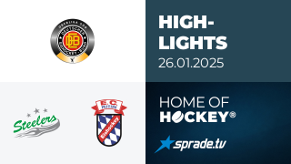 26.01.2025 - Highlights - Bietigheim Steelers vs. EC Peiting