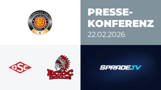 22.02.2026 - Pressekonferenz - Deggendorfer SC vs. ECDC Memmingen Indians