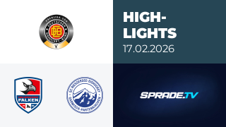 17.02.2026 - Highlights - Heilbronner Falken vs. SC Riessersee