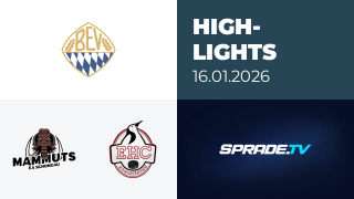 16.01.2026 - Highlights - Schongau Mammuts vs. EHC Königsbrunn