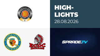 28.08.2026 - Highlights - ESV Kaufbeuren vs. ECDC Memmingen Indians