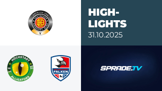 31.10.2025 - Highlights - Höchstadt Alligators vs. Heilbronner Falken