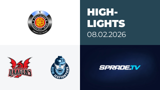 08.02.2026 - Highlights - Herforder Ice Dragons vs. KSW IceFighters Leipzig