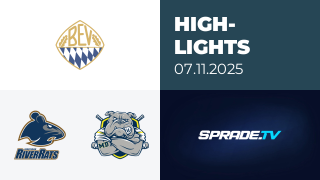 07.11.2025 - Highlights - ESC Riverrats Geretsried vs. Schweinfurt Mighty Dogs