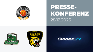 28.12.2025 - Pressekonferenz - Erding Gladiators vs. onesto Tigers Bayreuth