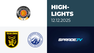 12.12.2025 - Highlights - Tölzer Löwen vs. SC Riessersee