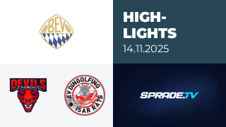 14.11.2025 - Highlights - Devils Ulm/Neu-Ulm vs. EV Dingolfing