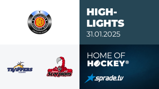 31.01.2025 - Highlights - Tilburg Trappers vs. Hannover Scorpions