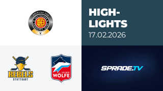 17.02.2026 - Highlights - Stuttgart Rebels vs. Selber Wölfe