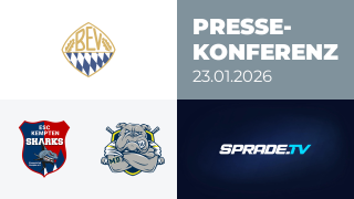 23.01.2026 - Pressekonferenz - ESC Kempten vs. Schweinfurt Mighty Dogs