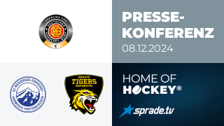08.12.2024 - Pressekonferenz - SC Riessersee vs. onesto Tigers Bayreuth