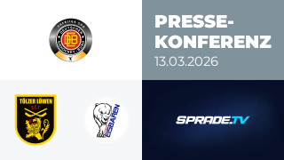13.03.2026 - Pressekonferenz - Tölzer Löwen vs. Hammer Eisbären