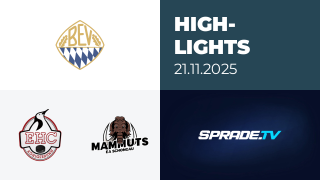 21.11.2025 - Highlights - EHC Königsbrunn vs. Schongau Mammuts