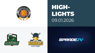 09.01.2026 - Highlights - Erding Gladiators vs. Stuttgart Rebels
