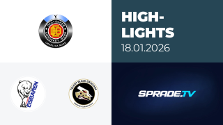 18.01.2026 - Highlights - Hammer Eisbären vs. TecArt BlackDragons