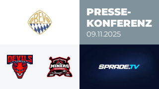 09.11.2025 - Pressekonferenz - Devils Ulm/Neu-Ulm vs. Peißenberg Miners