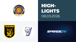 08.03.2026 - Highlights - Tölzer Löwen vs. Hammer Eisbären