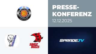 12.12.2025 - Pressekonferenz - Hammer Eisbären vs. Saale Bulls Halle