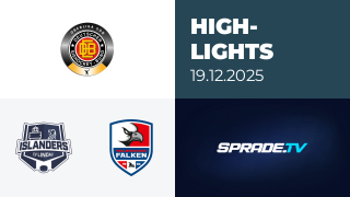 19.12.2025 - Highlights - EV Lindau Islanders vs. Heilbronner Falken