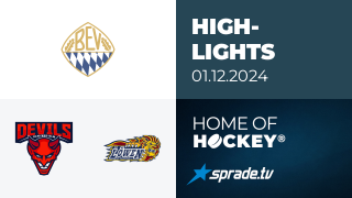 01.12.2024 - Highlights - Devils Ulm/Neu-Ulm vs. EHC Waldkraiburg
