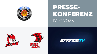 17.10.2025 - Pressekonferenz - Füchse Duisburg vs. Saale Bulls Halle