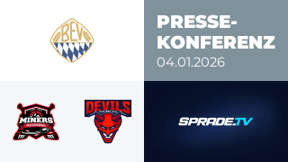 04.01.2026 - Pressekonferenz - Peißenberg Miners vs. Devils Ulm/Neu-Ulm