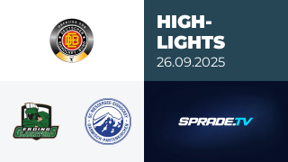 26.09.2025 - Highlights - Erding Gladiators vs. SC Riessersee